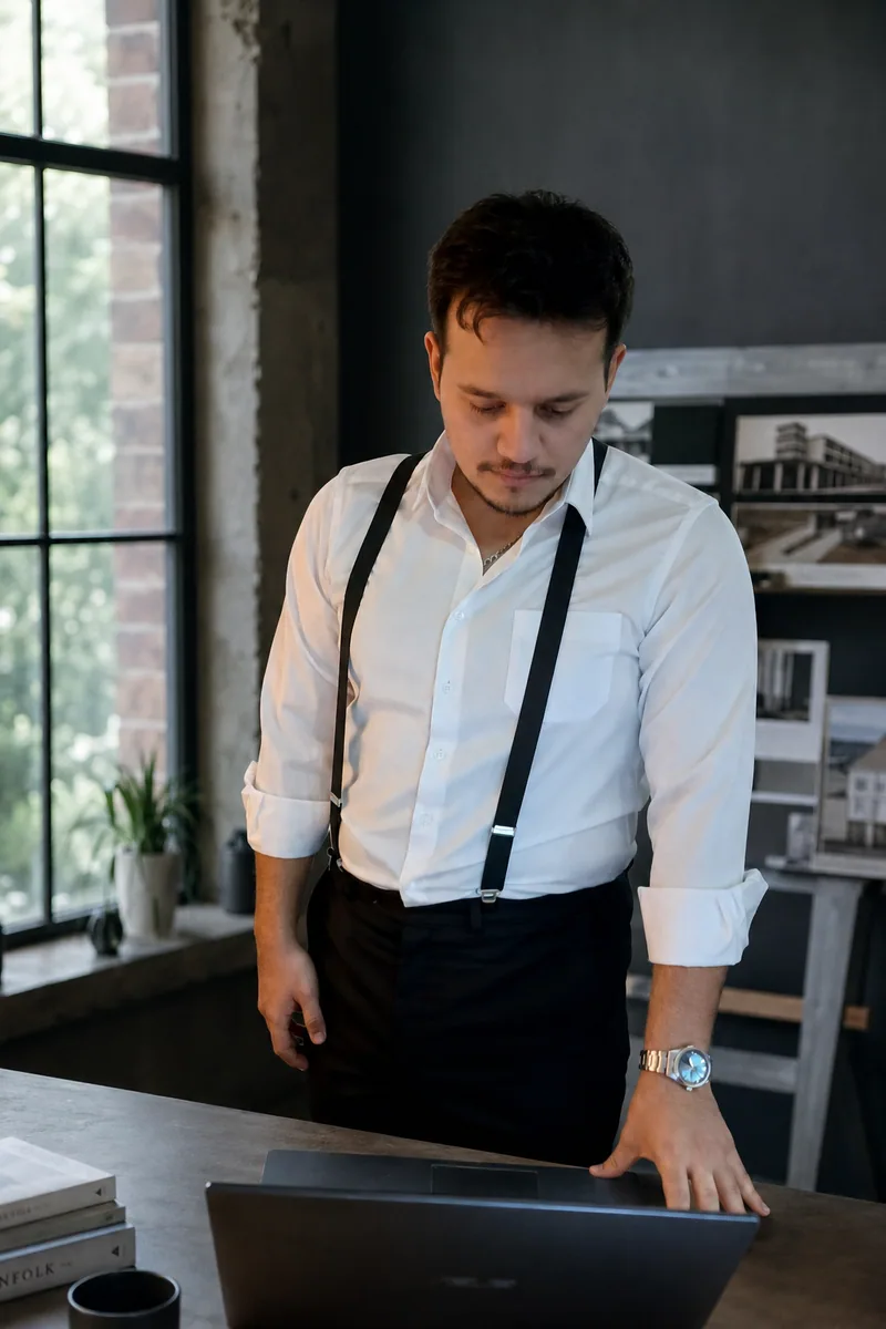 Omid Aslani Damirchi working at a desk while building NUWAC systems